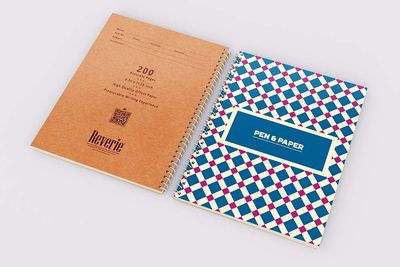 Pen & Paper (Cerulean) - 200 Page Notebook_img_5