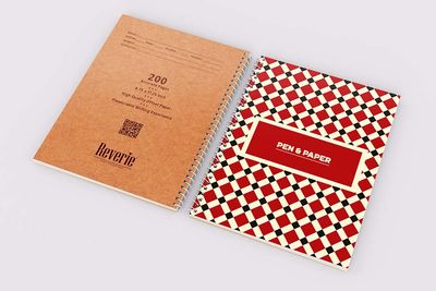 Pen & Paper (Scarlet) - 200 Page Notebook_img_5