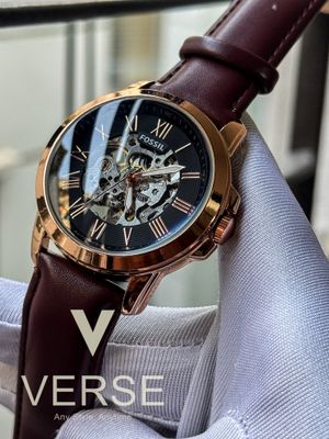 Fossil Grant Automatic RG Case Brown Belt_img_0