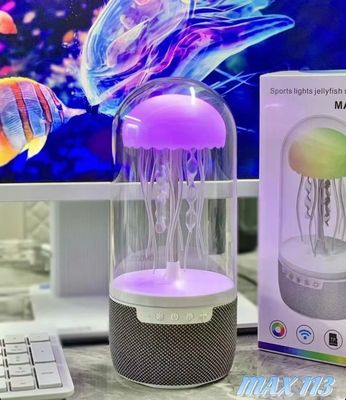 Colorful Jellyfish Lamp Bluetooth Speaker – Max 113 | LED Mood Light & Music in One_img_3