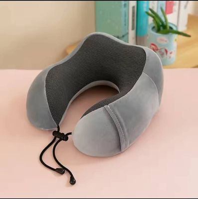 Soft U-shaped Memory Foam Neck Pillow Travel Pillow Massage Neck Pillow Sleeping Airplane Pillow Cervical Healthcare Bedding_img_11