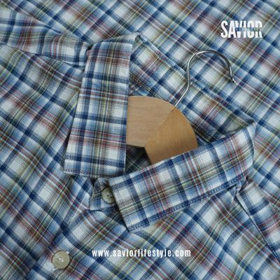 Retro Check - Full Sleeve Pocket Less Check Shirt_img_0