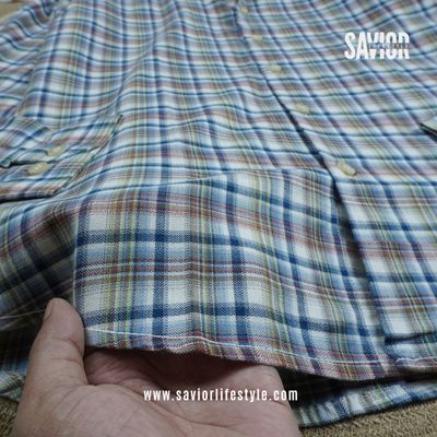 Retro Check - Full Sleeve Pocket Less Check Shirt_img_1