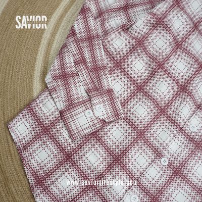 Brick Diamond - Full Sleeve Pocket Less Check Shirt_img_3