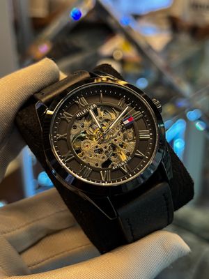 Tommy Hilfiger Automatic Full Black Semi AAA Grade_img_1