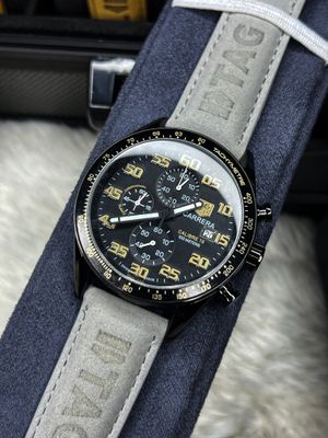 Tag Heuer Calibre 16 Gray Belt Black Case Black Dial_img_0