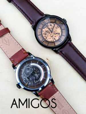 Fossil townsman automatic Dark brown belt_img_4