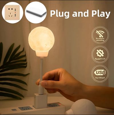 Moon Light Voice Controlled LED Lamp_img_1
