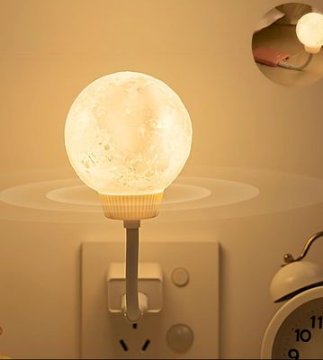 Moon Light Voice Controlled LED Lamp_img_0
