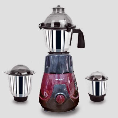 Miyako Multipurpose 3 IN 1 Heavy Duty Blender & Mixer Grinder RED BULL | 850 Watt_img_0