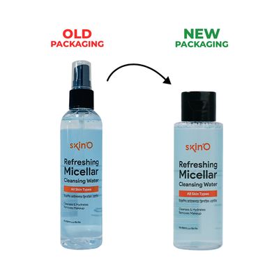 skinO Refreshing Micellar Cleansing Water – 100ml - 70076_img_1