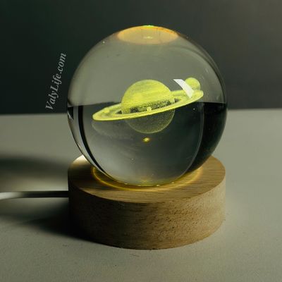 Saturn 3D Crystal Ball Night Light_img_1
