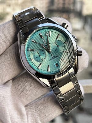 Omega seamaster Tiffany Dial Chain Semi AAA Grade_img_0