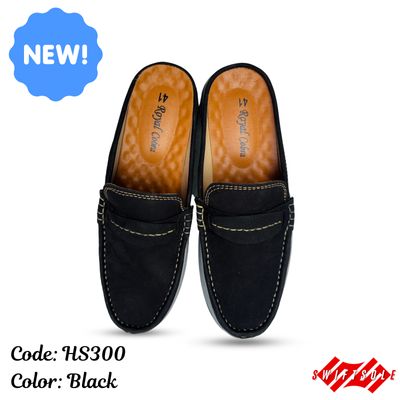 New Half Shoe HS300 Black_img_2