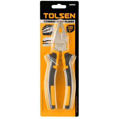TOLSEN 8" Combination Pliers  (200mm) TPR Handle Model: 10002_img_1
