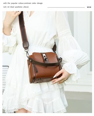 High-quality Messenger Bags For Women Luxury Crossbody Shoulder Bags Female(Brown)_img_4