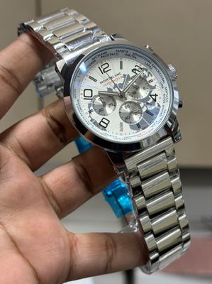MONTBLANC WORLD MAP CHRONO CHAIN WHITE DIAL_img_0