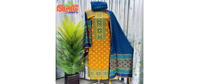 New Exclushive Collection High Qualitiey Cotton Printed Three Piece_img_1