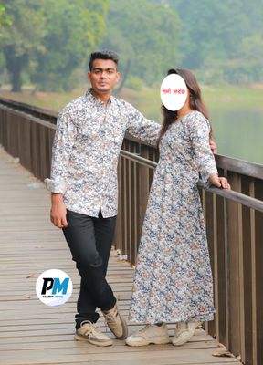 শার্ট এবং গাউন কাপল ড্রেস (৩ টি কালার একসাথে)_img_2