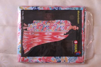 Womens Floral Canvas Premium Meherbaan Three Piece_img_4