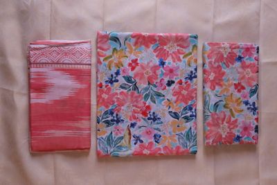 Womens Floral Canvas Premium Meherbaan Three Piece_img_1