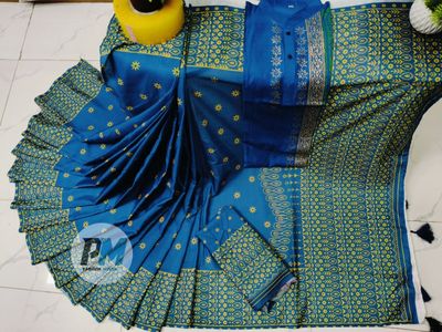 শাড়ি–পাঞ্জাবি কাপল সেট (ব্লাউজ সহ)_img_0