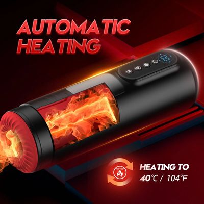 LCD Automatic Sucking Male Masturbator 9 Thrusting Vibration Blowjob Machine Heating Pussy Penis Pump Masturbation Cup Sex Toys_img_3