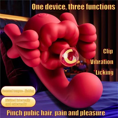 3 in 1 Tongue Licking Vibrator for Women G-spot Clitoral Stimulator Dildo Vagina Massager Female Masturbation Sex Toys for Adult_img_5