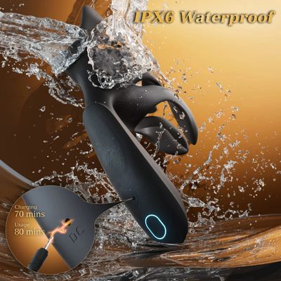 Masturbator for Men Penis Training Vibrator Glans Trainer Stimulator Massager Lasting Delay Endurance Adult Sex Toys For Men 18_img_1