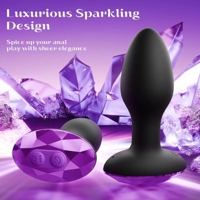 360 Rotation Anal Plug Wireless Vibrator Butt​ Plug for Women Masturbator Man Prostate Massager Adult Couple Sex Toys 18_img_1