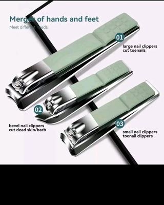 16pcs Stainless Steel Nail Cutter Manicure Tool Set_img_2