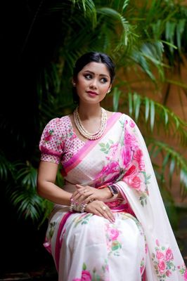 টপেটর সিল্ক ডিজিটাল প্রিন্ট শাড়ি – টারসেল আঁচল ও আলাদা ব্লাউজ পিসসহ_img_1