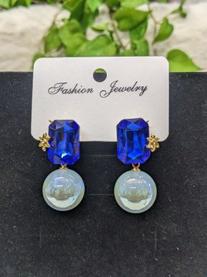 Amethyst Pearl Drop Earrings_img_4