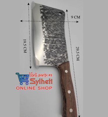 Kitchen Knife – Damascus Steel with Wooden Handle_img_1