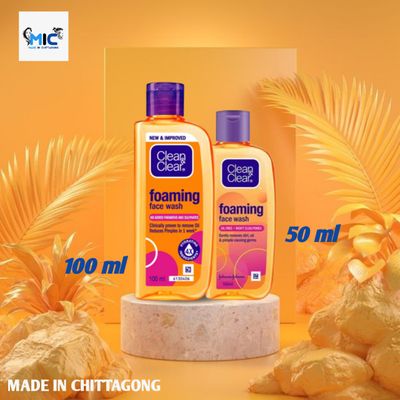 CLEAN & CLEAR Foaming Face Wash no add_img_2