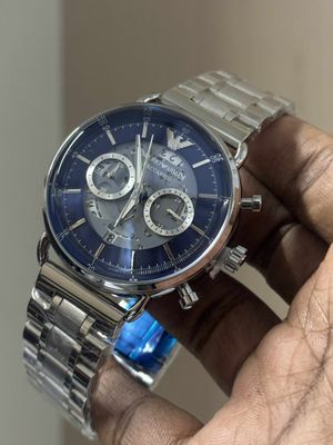 ARMANI CHAIN OVAL GLASS MECCANICO BLUE DIAL_img_0