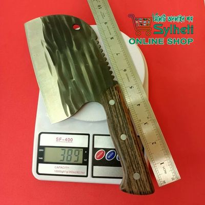 Kitchen Knife – Damascus Steel with Wooden Handle_img_2
