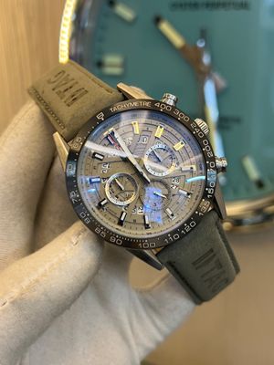 Tag Heuer 2nd Anniversary edition gray Dial silver Case Semi AAA Grade_img_0