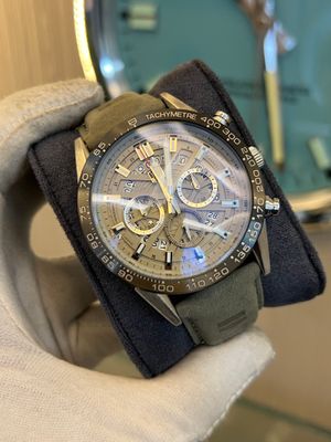 Tag Heuer 2nd Anniversary edition gray Dial silver Case Semi AAA Grade_img_1