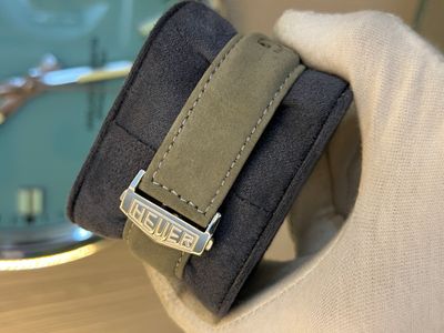 Tag Heuer 2nd Anniversary edition gray Dial silver Case Semi AAA Grade_img_2