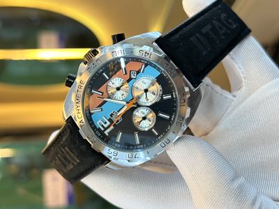Tag Heuer Anniversary Edition Black Silver Semi AAA Grade_img_0