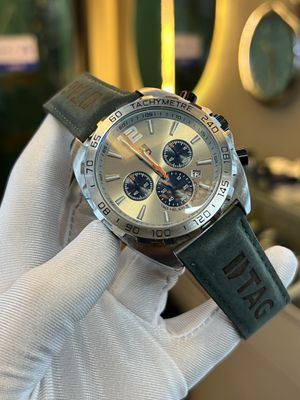Tag Heuer Anniversary Edition Silver Plain Dial Silver Case Semi AAA Grade_img_0