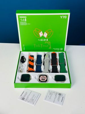 Y70 Ultra Couple Smartwatch With 13 Straps_img_1