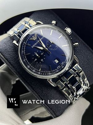 ARMANI CH TWO TONE BLUE DIAL_img_0