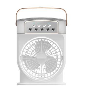 Rechargeable Air Cooling USB Fan with LED Night Light Water Fan_img_2