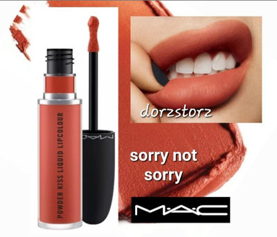 💋 MAC Powder Kiss Liquid Lipcolour – "Sorry Not Sorry" (MAC39)_img_0