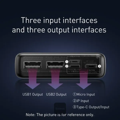 Baseus Adaman 20000mAh 22.5W Metal Power Bank with Digital Display – Black_img_4