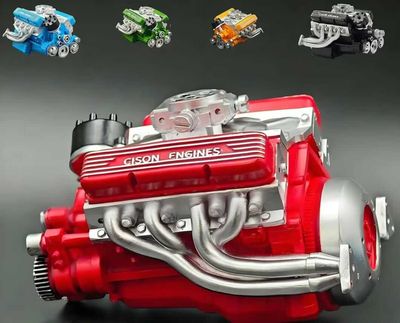 V8 Engine Diecast 10.2 x 10.5 x 14 cm Apprx_img_0