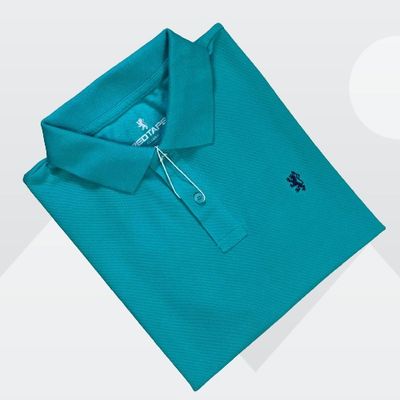 Red Tape Men's Sea Green Polo T-shirt_img_0