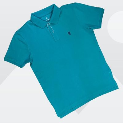 Red Tape Men's Sea Green Polo T-shirt_img_1